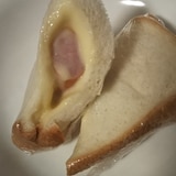 食パンで簡単！コンビニブリトー風サンド